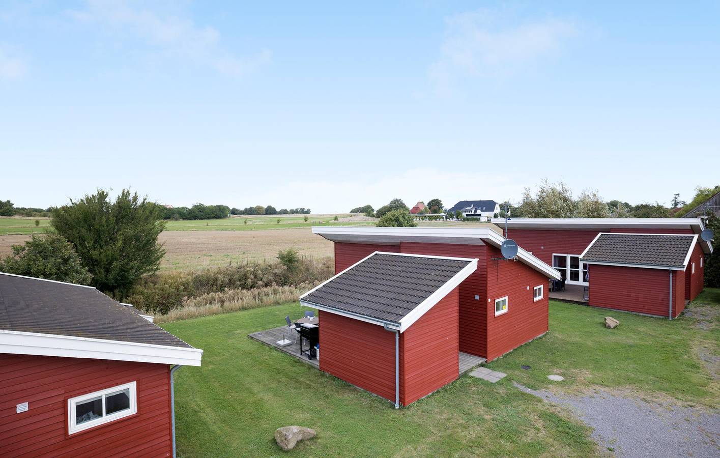 Feriehus for 6 personer med terrasse in Rø, Gudhjem