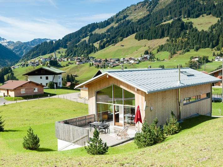 Ferienhaus für 8 Personen, mit Terrasse und Sauna im Kleinwalsertal - 2