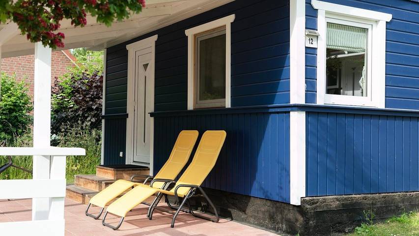 Bungalow für 2 Personen, mit Terrasse und Sauna in der Wohlenberger Wiek