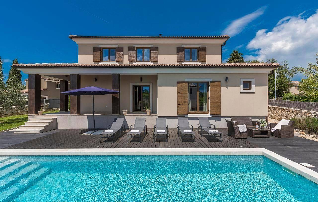 Villa Dante in Jursici, Central Istria