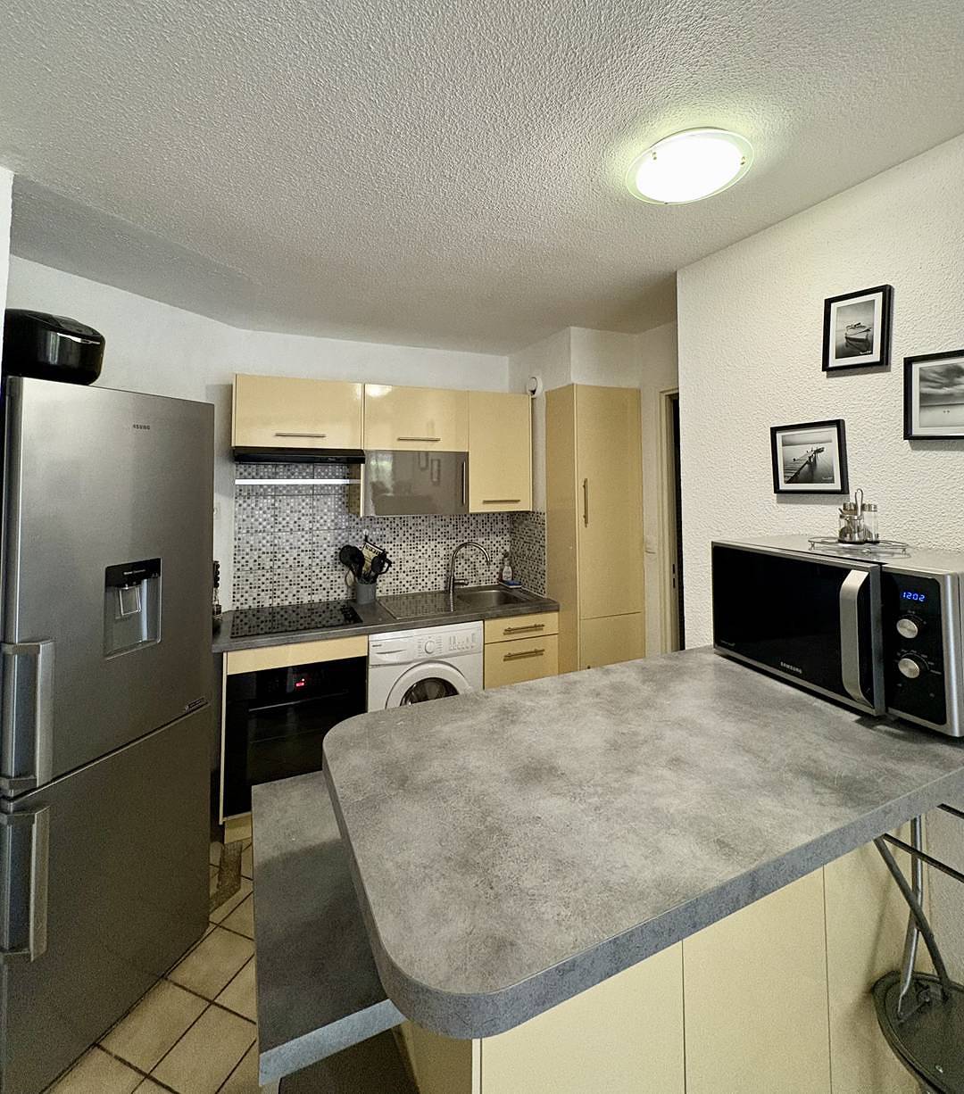 Appartement de vacances entier, Appartement de plein pied équipé pour 4 personnes  4Cara8 in Le Barcarès, Côte d'Améthyste
