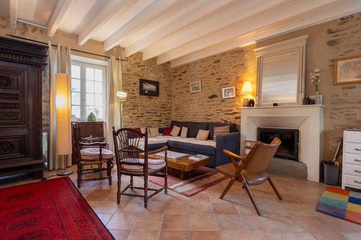 Maison de vacances pour 6 personnes, avec Jardin dans le Golfe du Morbihan