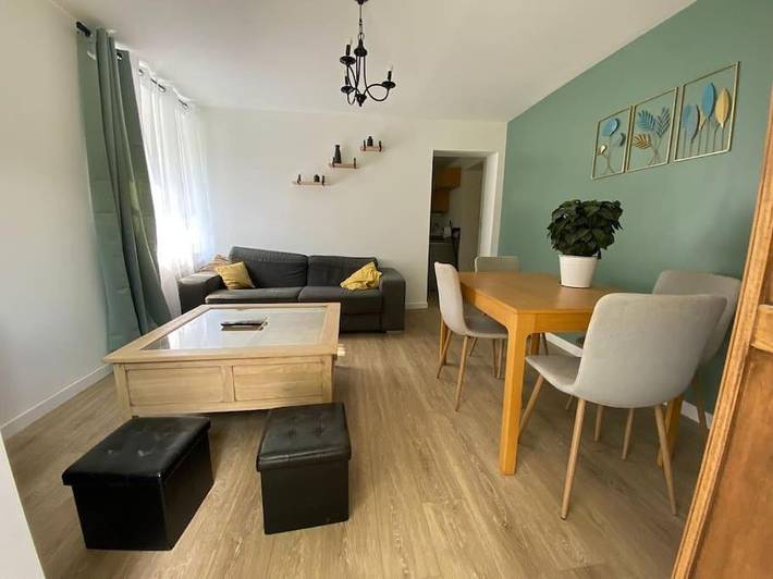 Appartement de vacances pour 6 personnes, avec vue et jardin, animaux acceptés