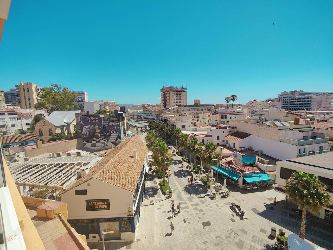 Entire vacation apartment, Palm View Apartment. City center with sea views in Torremolinos Centre, Torremolinos