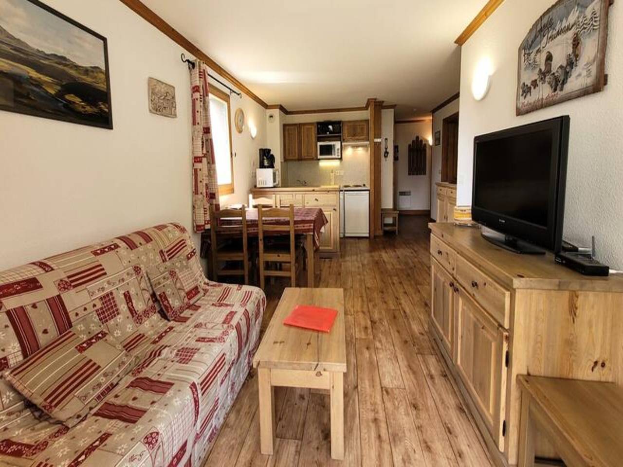 Apartamento entero, 3 habitaciones para 6 personas in Bessans, Región de Saint-Jean-de-Maurienne