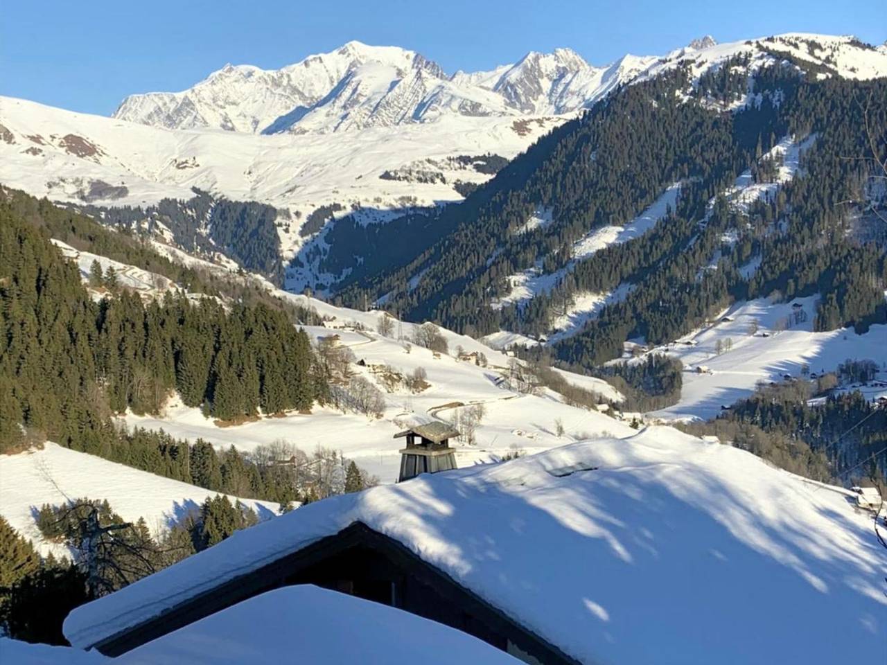 Chalet Vue Carte Postale in Hauteluce, Albertville region