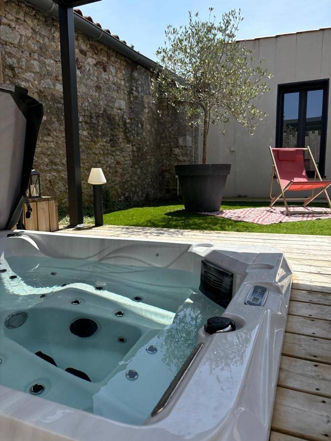 Hôtel pour 2 personnes, avec terrasse et jacuzzi à Chaillevette - 2