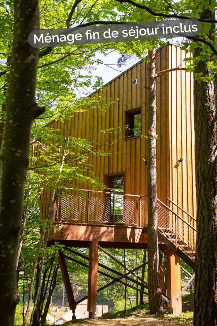Cabane insolite dans les Cévennes – Les Sous-Bois in La Bastide-Puylaurent, Región de Mende