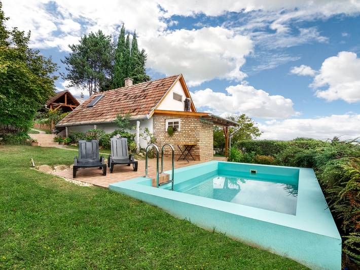 Ferienhaus für 9 Personen, mit Ausblick und Garten sowie Terrasse, mit Haustier - 1