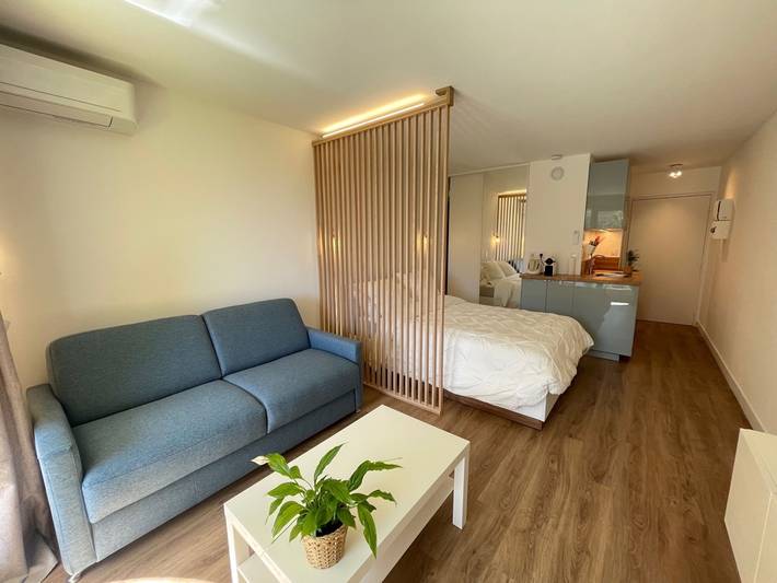 Gîte pour 2 personnes, avec balcon et piscine à Beausoleil - 4