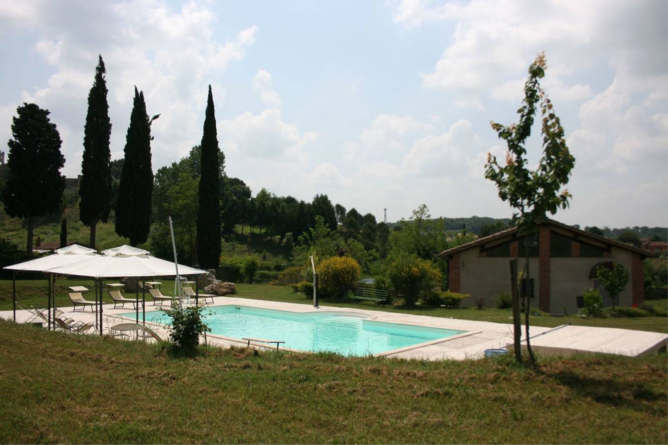 Villa für 8 Personen mit Terrasse in Rapolano Terme, Chianti
