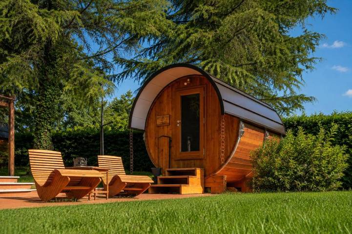 Rifugio divino Dormire in una botte - Wine Barrel stay near Rome in Rieti (stad), Provincie Rieti