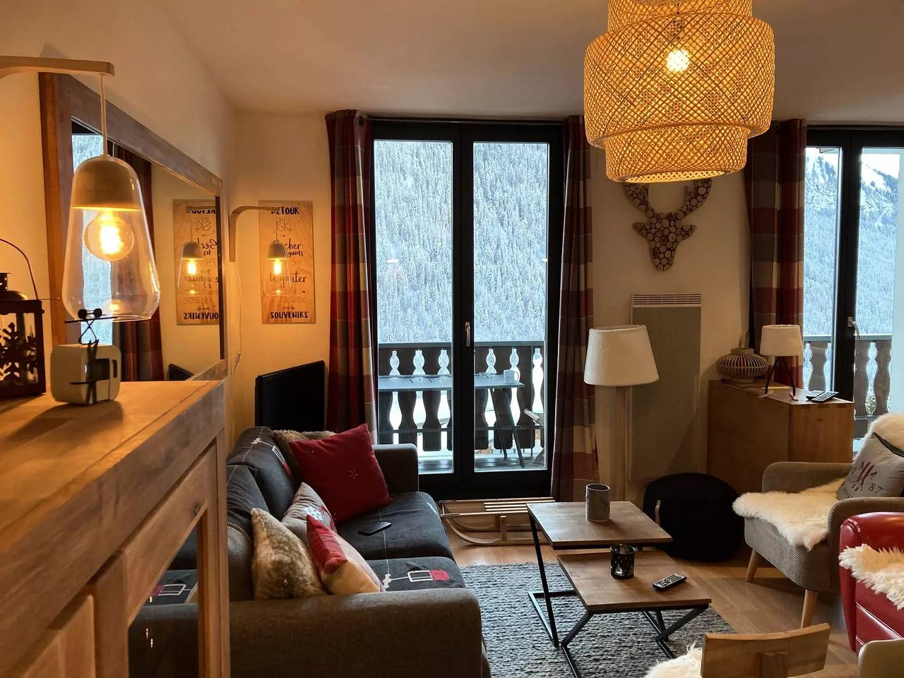 Entire apartment, 3 pieces for 6 persons in Châtel, Les Portes du Soleil