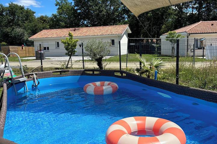 Maison de vacances pour 6 personnes, avec terrasse et jardin