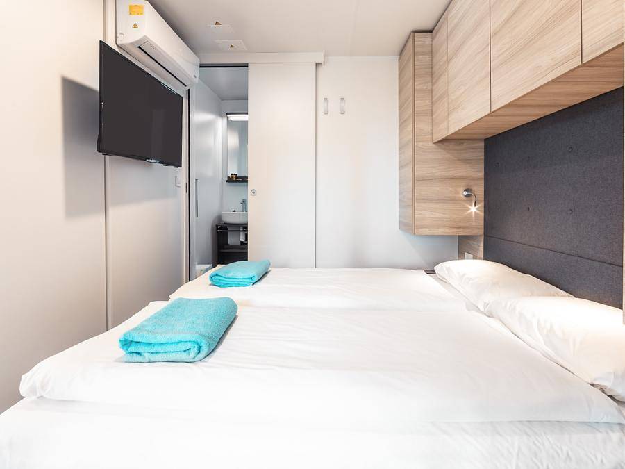 Club del Sole Tenuta Primero Grado Family Resort - Mobilheim 4 personen - Cottage Deluxe 2 Zimmer in Grado, Görz Provinz