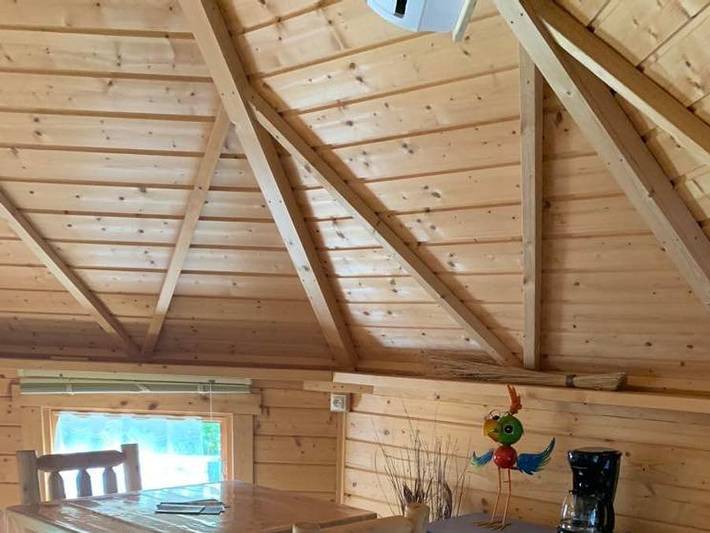 Camping L'Etang du Pays Blanc - Unterkunft 2 personen - Finnische Kota in Guérande, Côte d'Amour