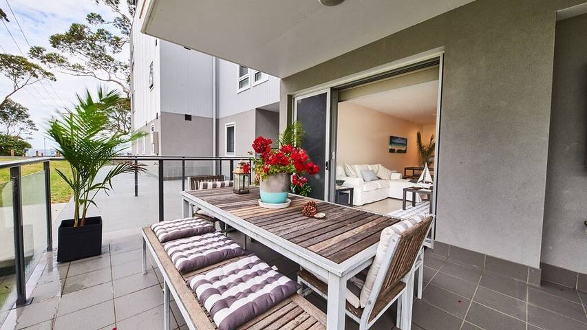 Holiday rental for 4 people, with balcony in Huskisson