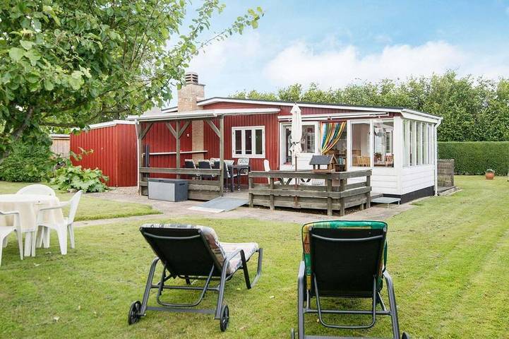 Ferienhaus für 4 Personen, mit Terrasse und Garten in Flovt Strand - 4