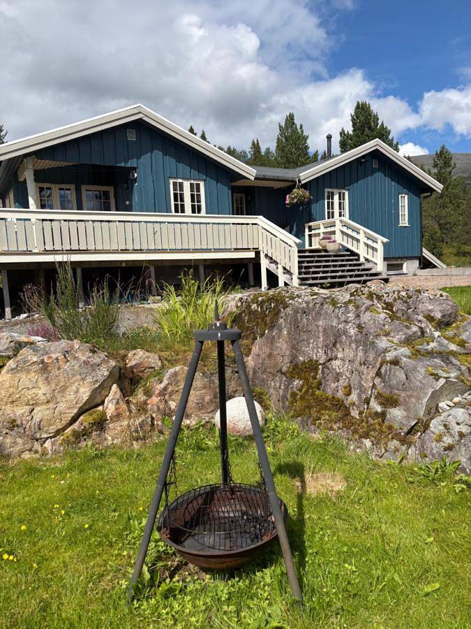 Ferienhaus für 5 Personen, mit Terrasse und Garten sowie Sauna und Ausblick in Molde