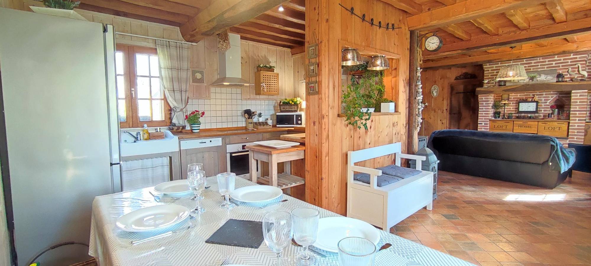 Gîtes de France® - Le Four à Pain in Bailleul-Neuville, Dieppe und Umgebung