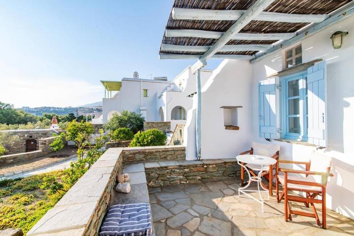 Maison de vacances pour 5 personnes, avec Balcon et Terrasse ainsi que Jardin et Vue