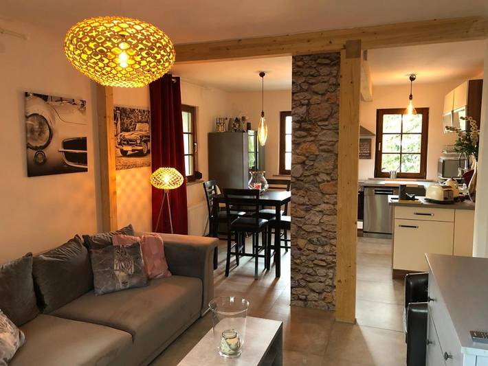 Ferienwohnung für 4 Personen, mit Balkon und Terrasse sowie Garten und Ausblick in Landkreis Böblingen