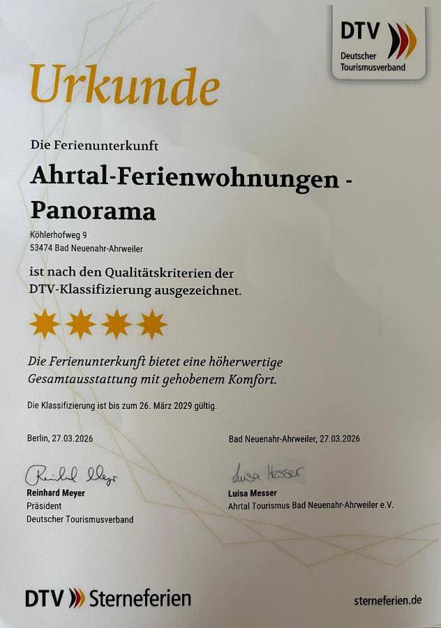 Ferienwohnung für 5 Personen, mit Balkon und Ausblick in Bad Neuenahr - 2