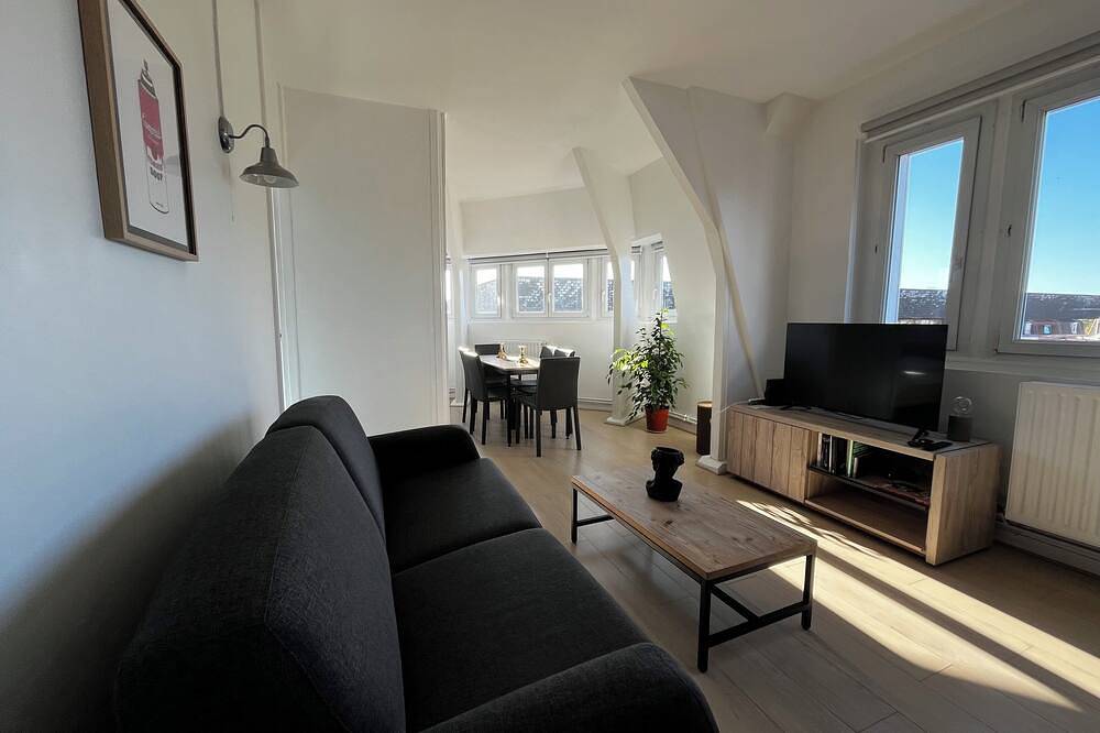 Appartement entier, Cocon Mouvaux - Confort & sérénité – proche tram in Mouvaux, Région de Lille