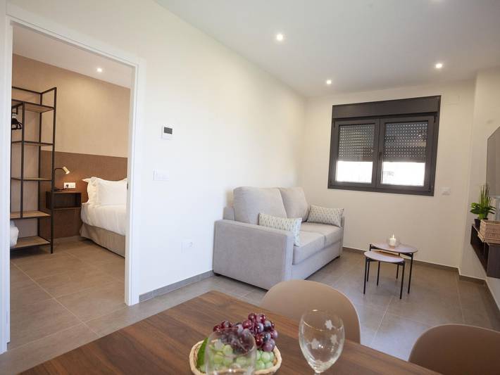 Apartamento vacacional entero, Nova Suite 302 con Balcón y vistas a parte antigua in Cáceres, Provincia de Cáceres