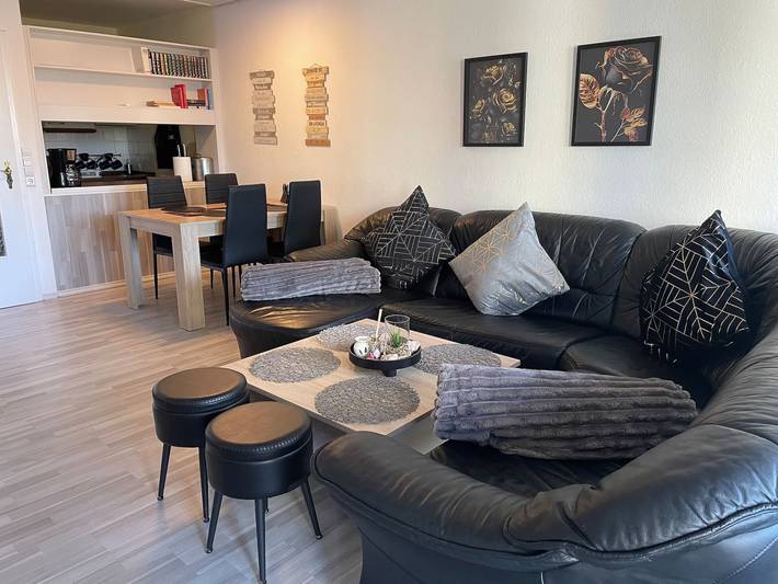 Ferienwohnung für 4 Personen, mit Balkon und Sauna
