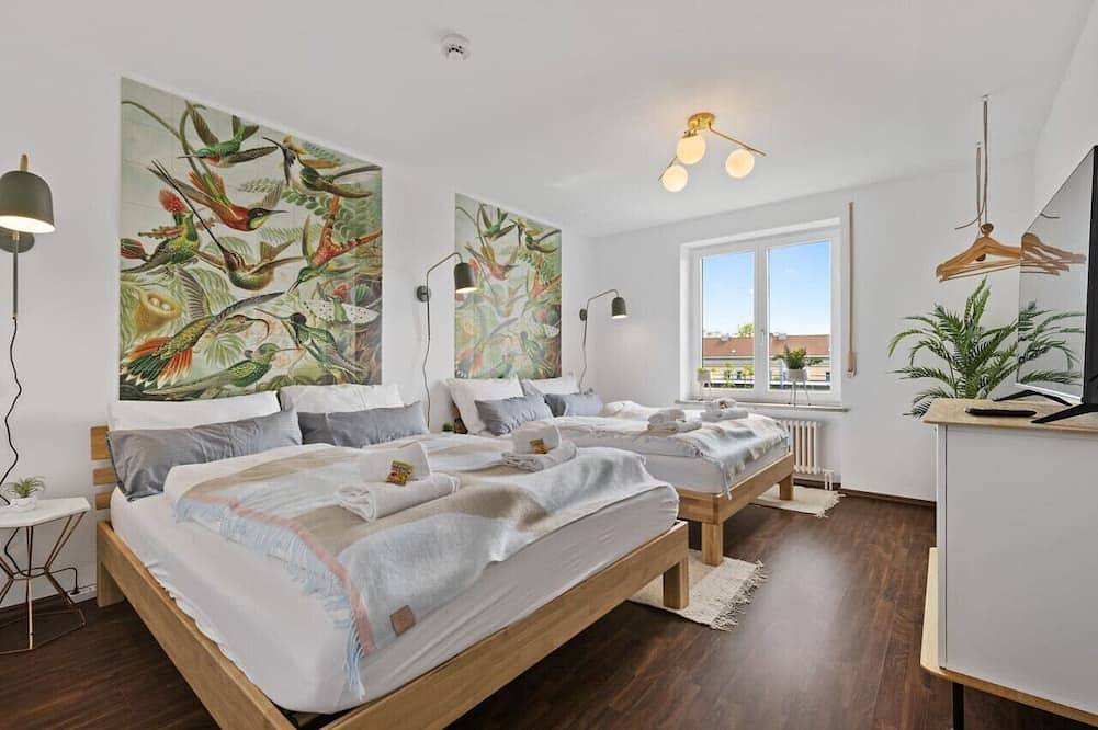 Appartement entier, Arbio I Penthouse Augsburg with Jacuzzi in Augsburg-Innenstadt, Augsbourg