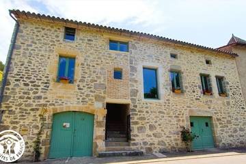Gîte pour 2 personnes, avec sauna et jardin à Saint-Vincent-Rive-d'Olt