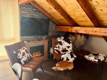 Gîte pour 3 personnes, avec balcon à Villar-Saint-Pancrace