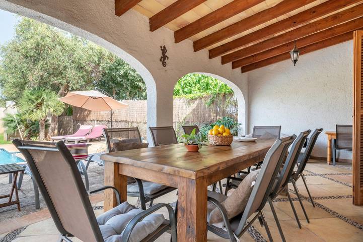 Chalet para 10 personas, con jardín en Mallorca - 4