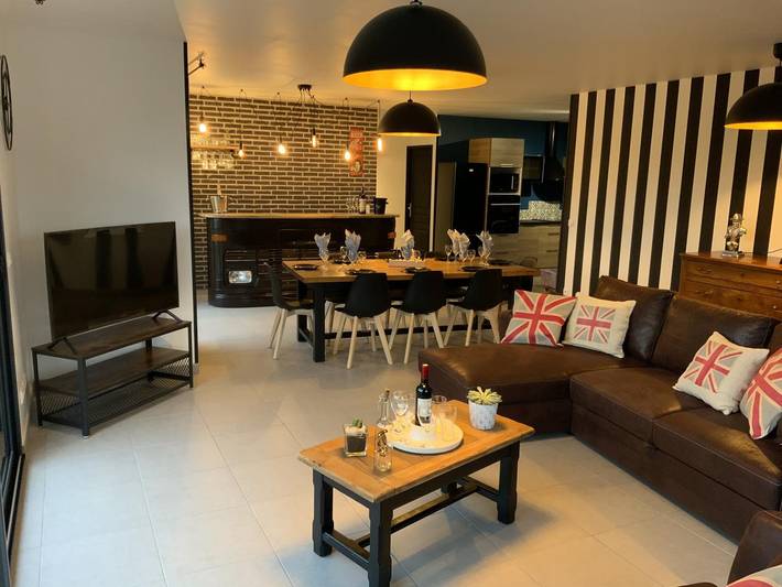 Maison de vacances pour 6 personnes, avec Terrasse ainsi que Jardin et Vue à Veules-les-Roses