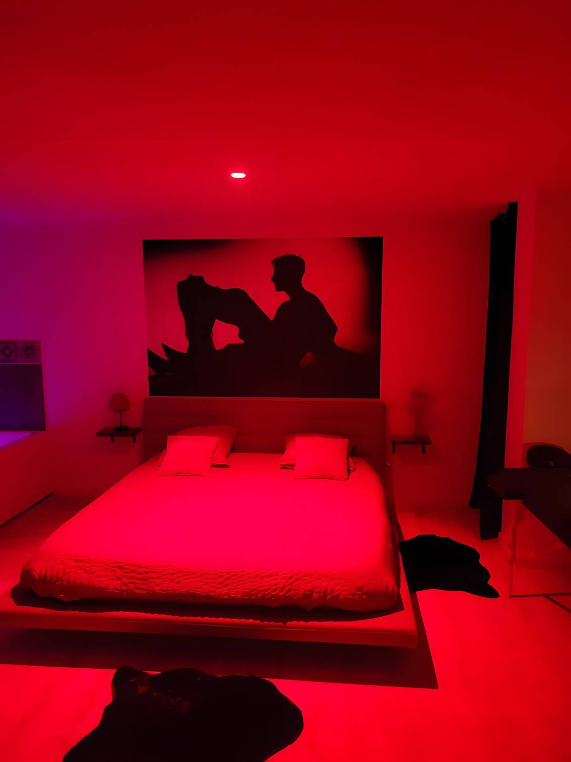 Estudio entero, Suite romántica: el placer de los sentidos in Saint-Antonin-Noble-Val, Tarn y Garona
