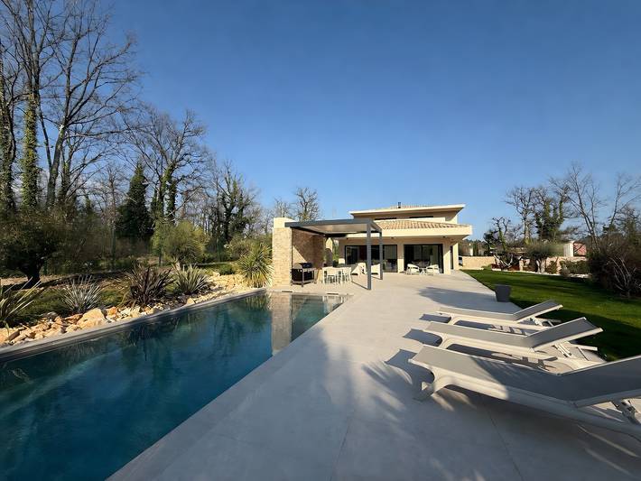 Maison de vacances pour 8 personnes, avec jardin, animaux acceptés