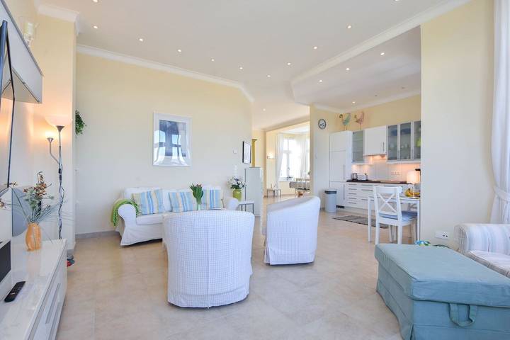 Ganze Wohnung, Villa Undine 07 - Meeresrauschen und Seeblick inklusive in Drei Kaiserbäder, Heringsdorf