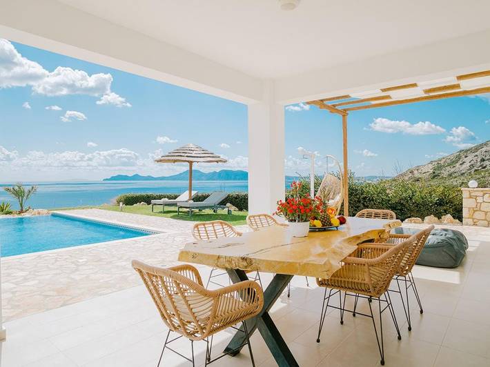 Ferienhaus für 6 Personen, mit Meerblick und Balkon sowie Terrasse und Garten auf Kos - 2