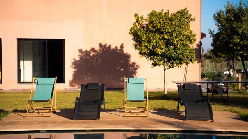 Location de vacances pour 12 personnes, avec piscine ainsi que vue et jardin à Ourika (roman) - 4