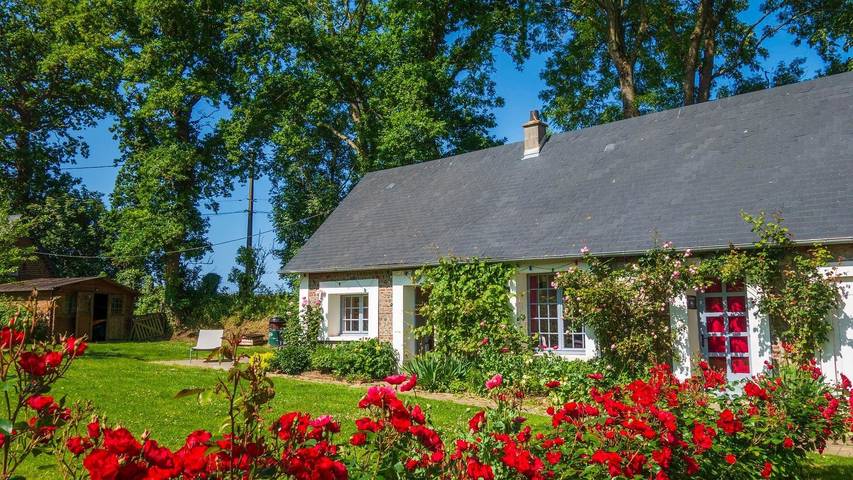Gîte pour 6 personnes, avec jardin et terrasse, animaux acceptés à Sainte-Marie-au-Bosc - 2
