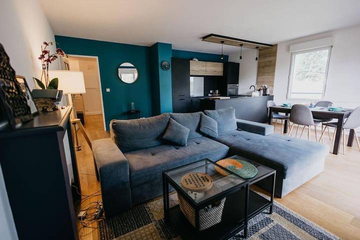 Gîte pour 4 personnes, avec Terrasse dans Crevin
