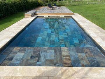 Gîte pour 7 personnes, avec jacuzzi et terrasse ainsi que piscine et jardin à Saint-Saëns (Seine-Maritime)