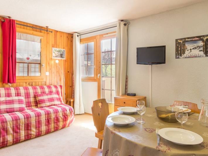 Studio pour 3 personnes, avec balcon