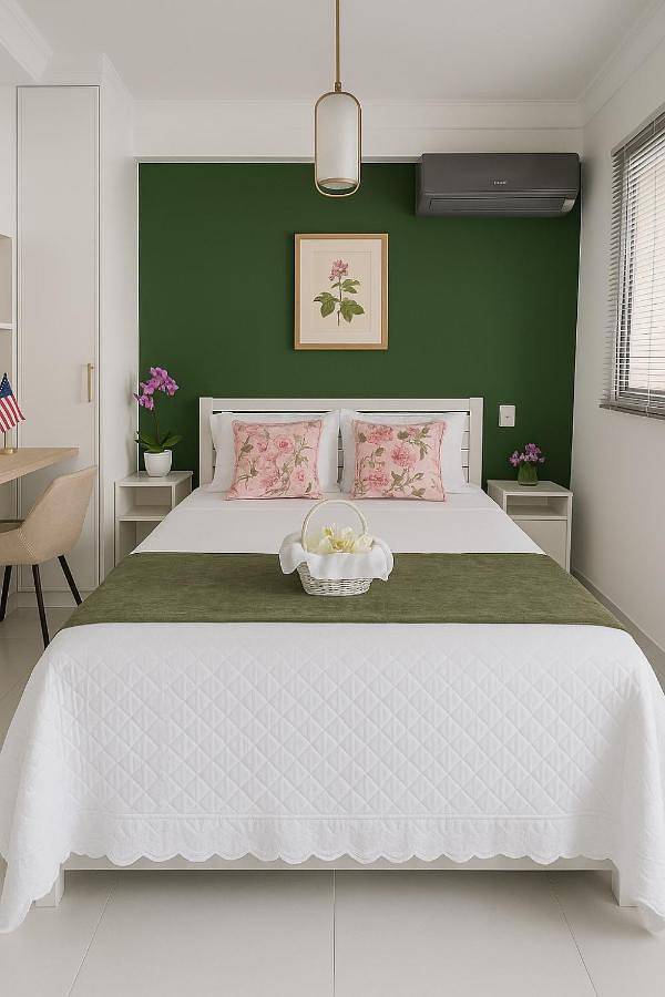 Casas e apartamentos de temporada para 2 pessoas, com jardim e piscina e ainda vista em Saúde 