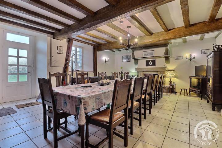 Gîte pour 15 personnes, avec jardin, animaux acceptés à Saint-Méloir-des-Ondes - 3
