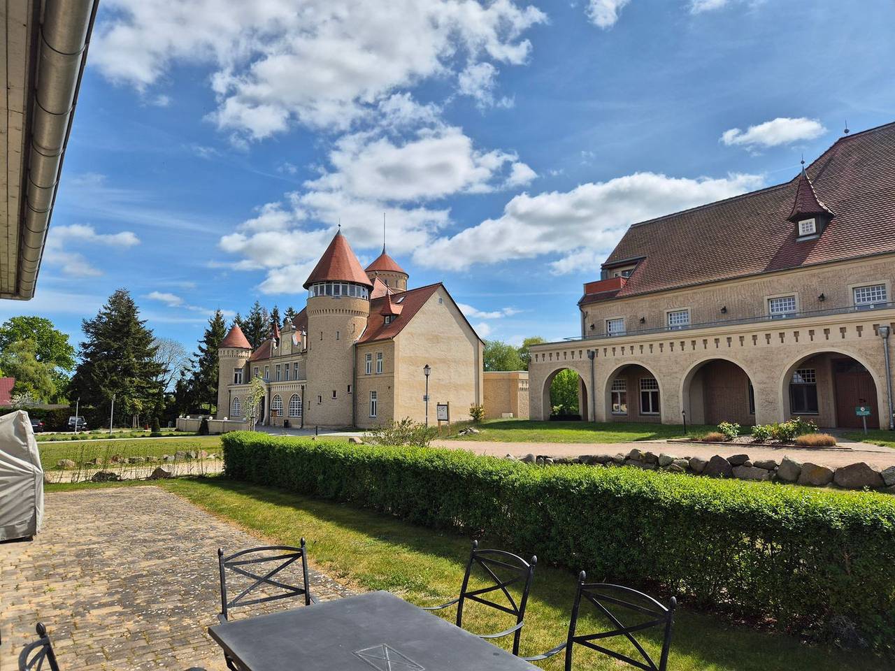Ganze Wohnung, Die Remise Halla Re-04 – ländliche Luxusferienwohnung mit Terrasse auf Usedom in Stolpe auf Usedom, Usedom
