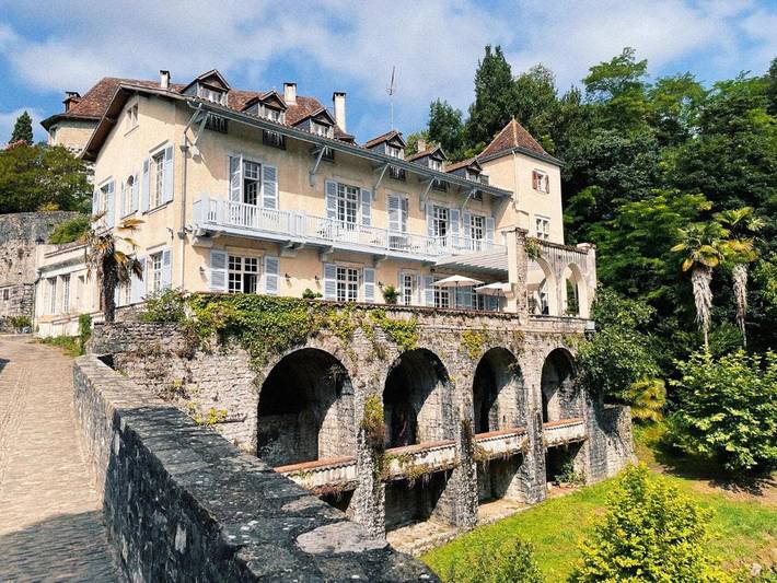 Cottage pour 2 personnes, avec jardin et vue à Sauveterre-de-Béarn