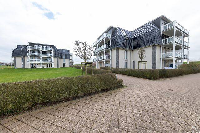 Ferienwohnung für 4 Personen, mit Balkon und Balkon/Terrasse sowie Garten und Sauna in Wremen