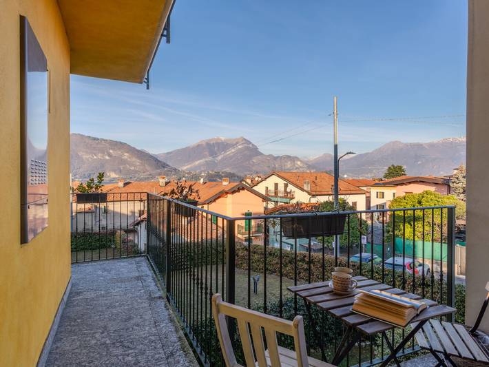 Gîte pour 4 personnes, avec balcon ainsi que jardin et vue sur le lac à Lierna - 2